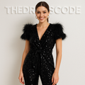 Дамски гащеризон Feather SS 26-Thedresscode