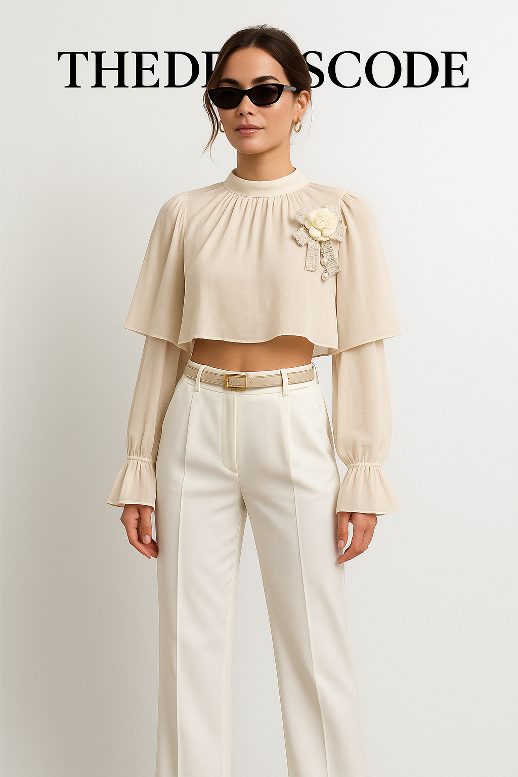 Дамска блуза Ivory Grace SS 2026-Thedresscode