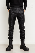 Мъжки кожен панталон Moto world SS25-https://shorturl.at/Gvd4G-Thedresscode