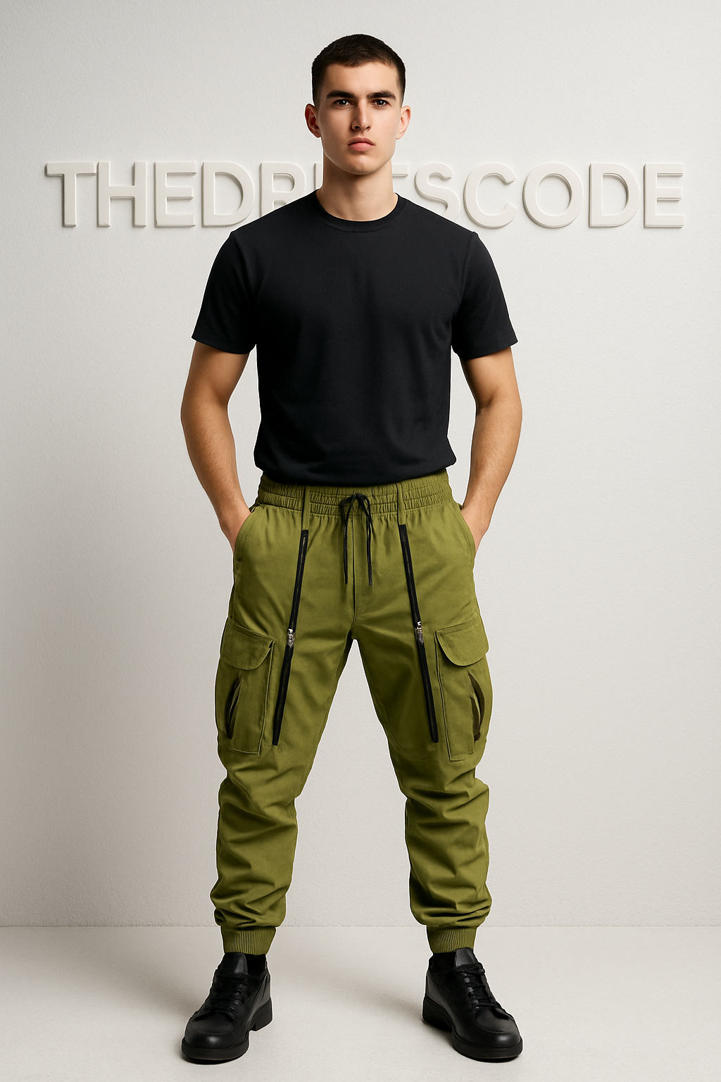 Мъжки панталон Cargo zipper FW 2026-https://shorturl.at/SdX0c-Thedresscode