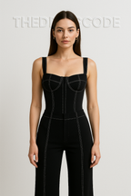 Дамски бански + панталон Black Mood SS25-бански-Thedresscode