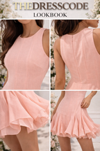 Дамска рокля Luna Pink SS26