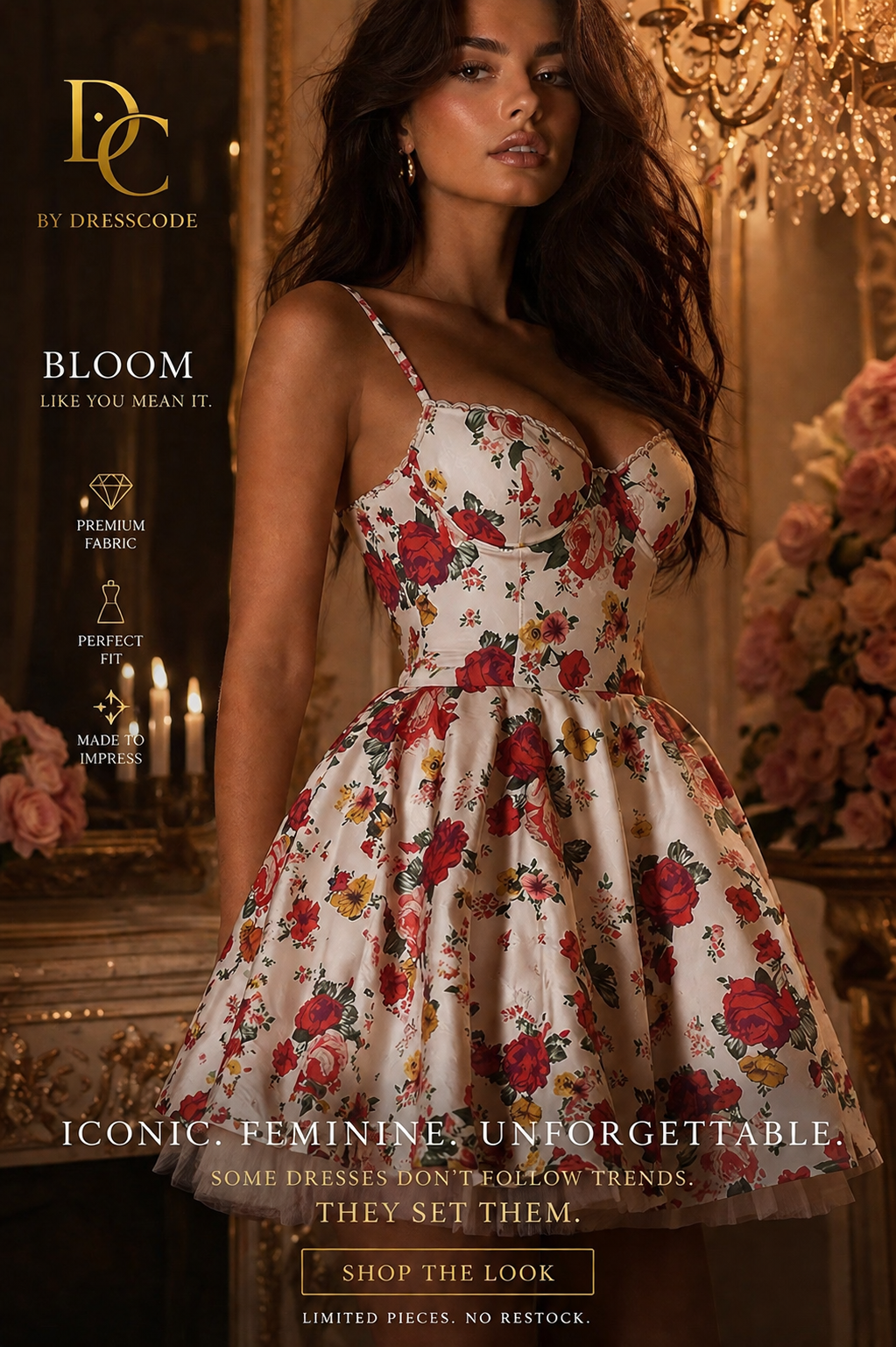 Дамска рокля Floral Enchantment **SALE 26**