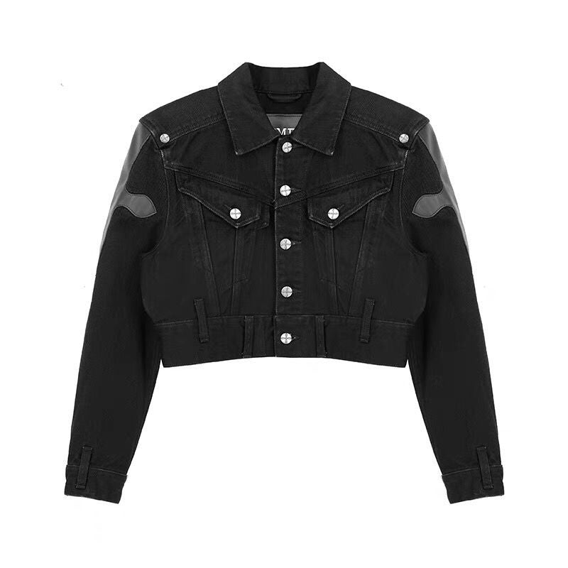 Дамско дънково яке Cross SS25-Thedresscode