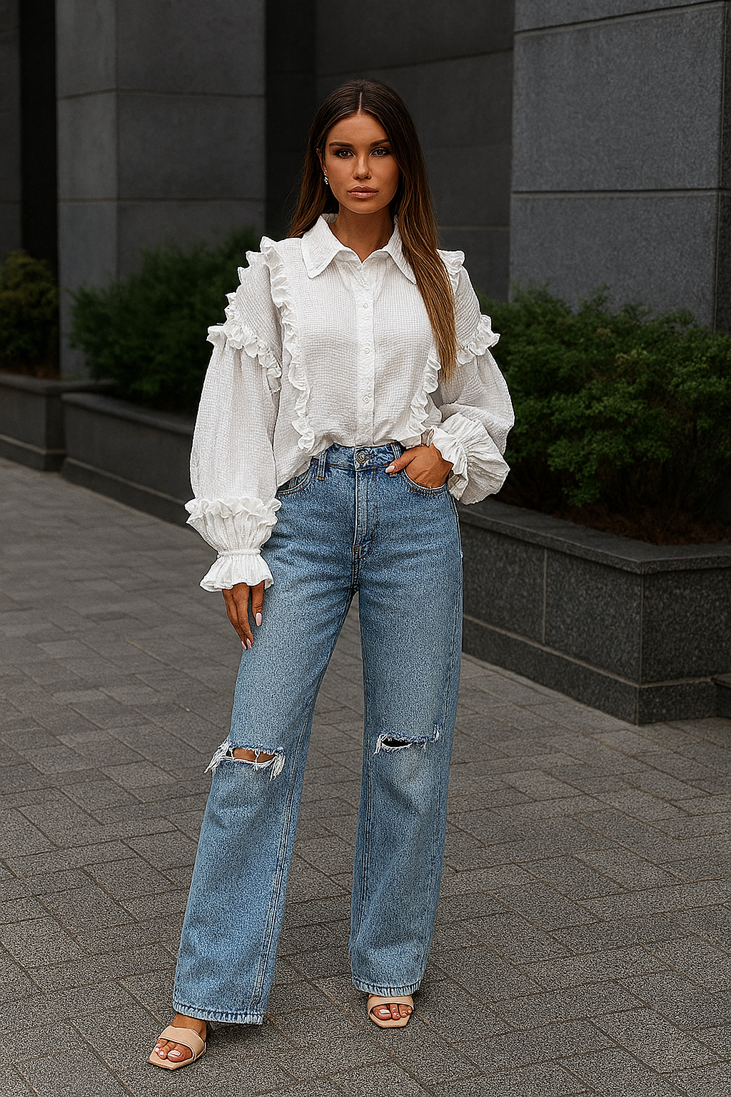 Дамска риза Ruffle Me Softly FW 2026-https://detail.1688.com/offer/755230218965.html?_t=1751459631765&spm=a2615.7691456.co_1_0_wangpu_score_0_0_0_0_0_0_0000_1.0-Thedresscode