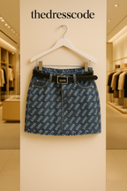 Дамска дънкова пола IUM **SALE 25**-Thedresscode