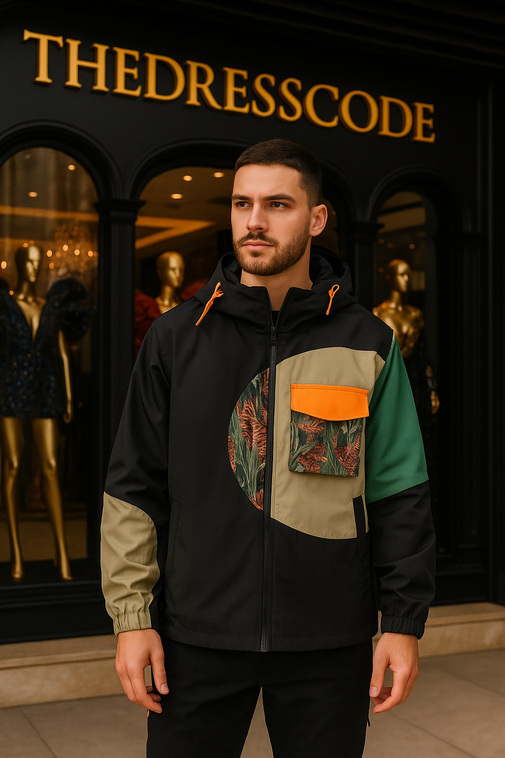 Мъжко яке Colored Motivs FW 2026-Apparel & Accessories-Thedresscode