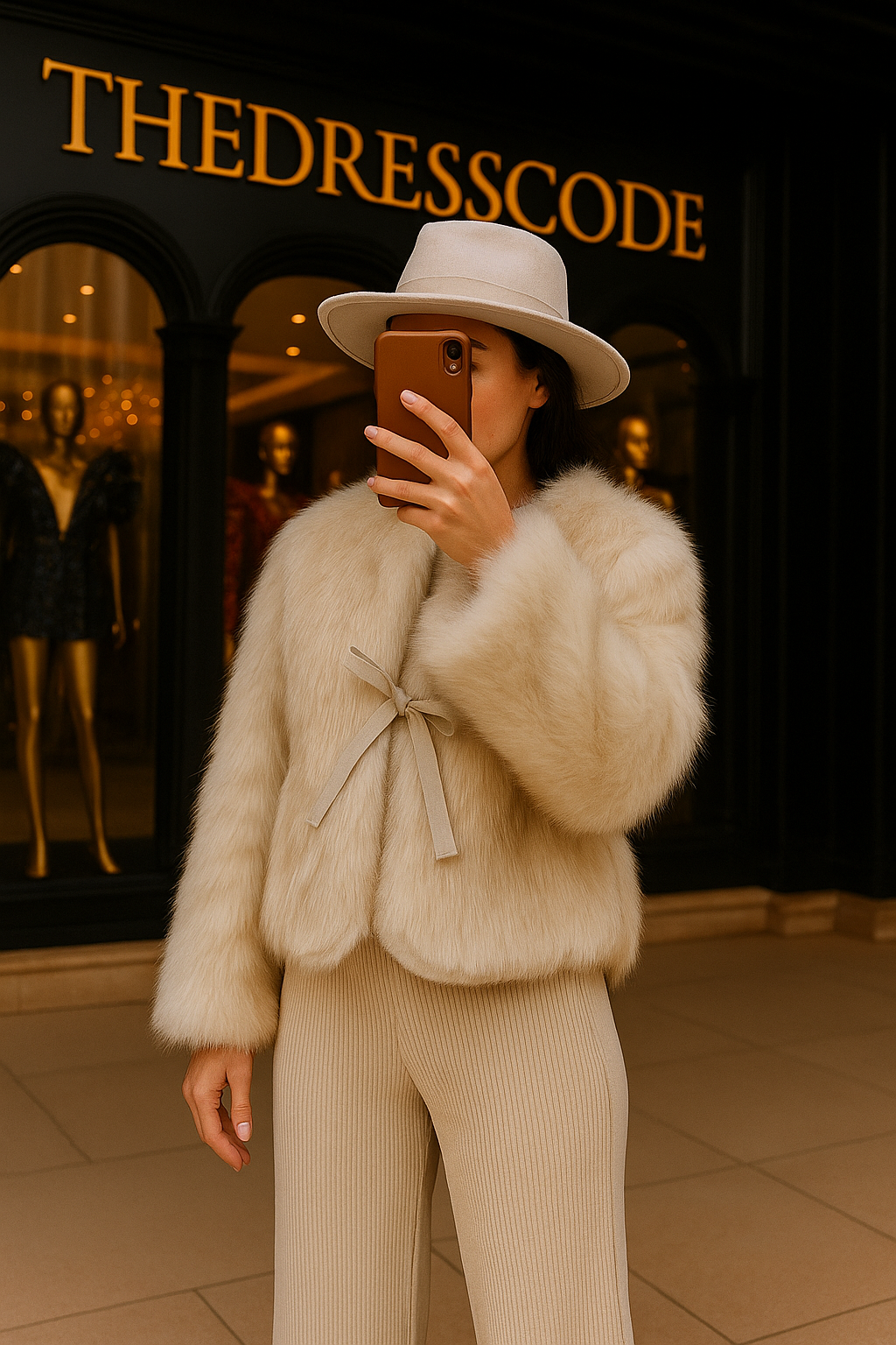 Дамско палто Luxury FW 2026-Дамско палто Luxury 24'-Thedresscode