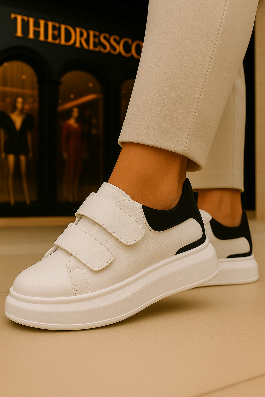 Дамски кецове MCqueen Couture-Shoes-Thedresscode