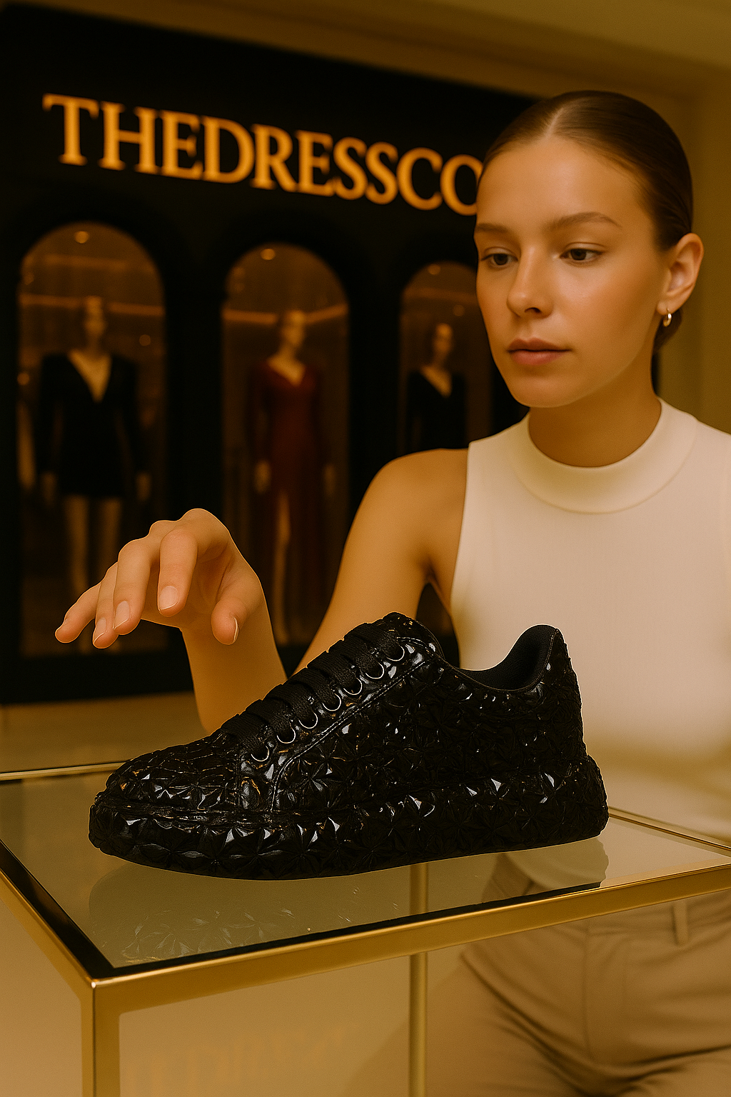 Дамски кецове Black Diamond SS25-Apparel & Accessories-Thedresscode