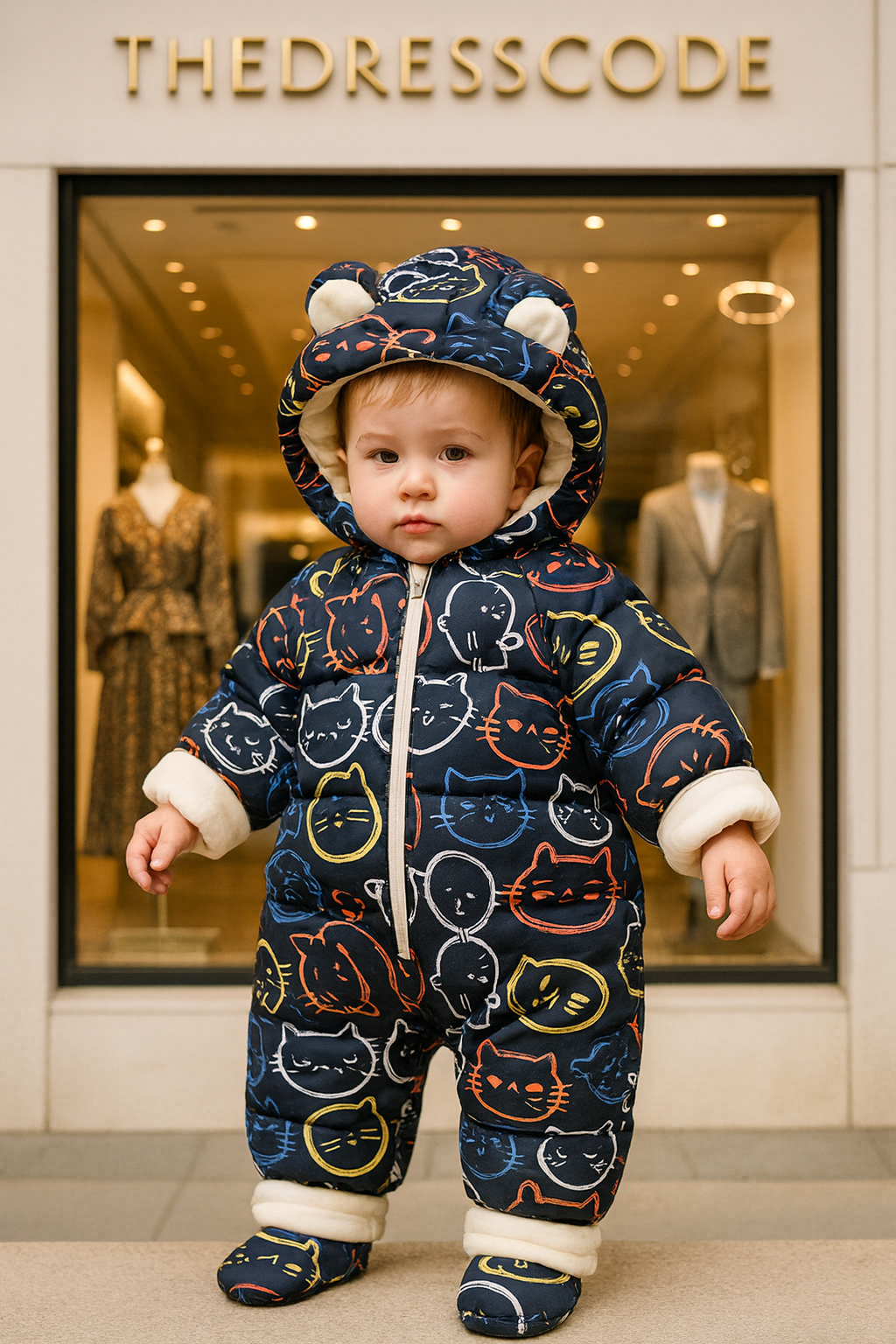 Детски космонавт Meow Mood **SALE 25**-Thedresscode