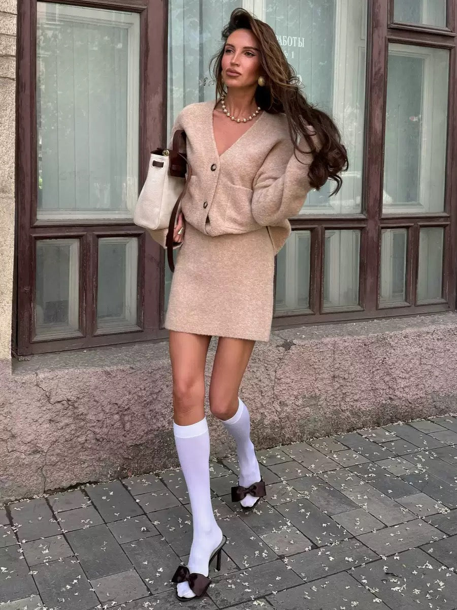 Дамски комплект Cozy Chic Set FW 2026-Thedresscode