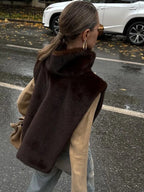 Дамско пончо Velvet Luxe Poncho-Thedresscode