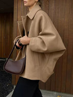 Дамско палто Cappuccino Oversize Coat FW 2026-Thedresscode