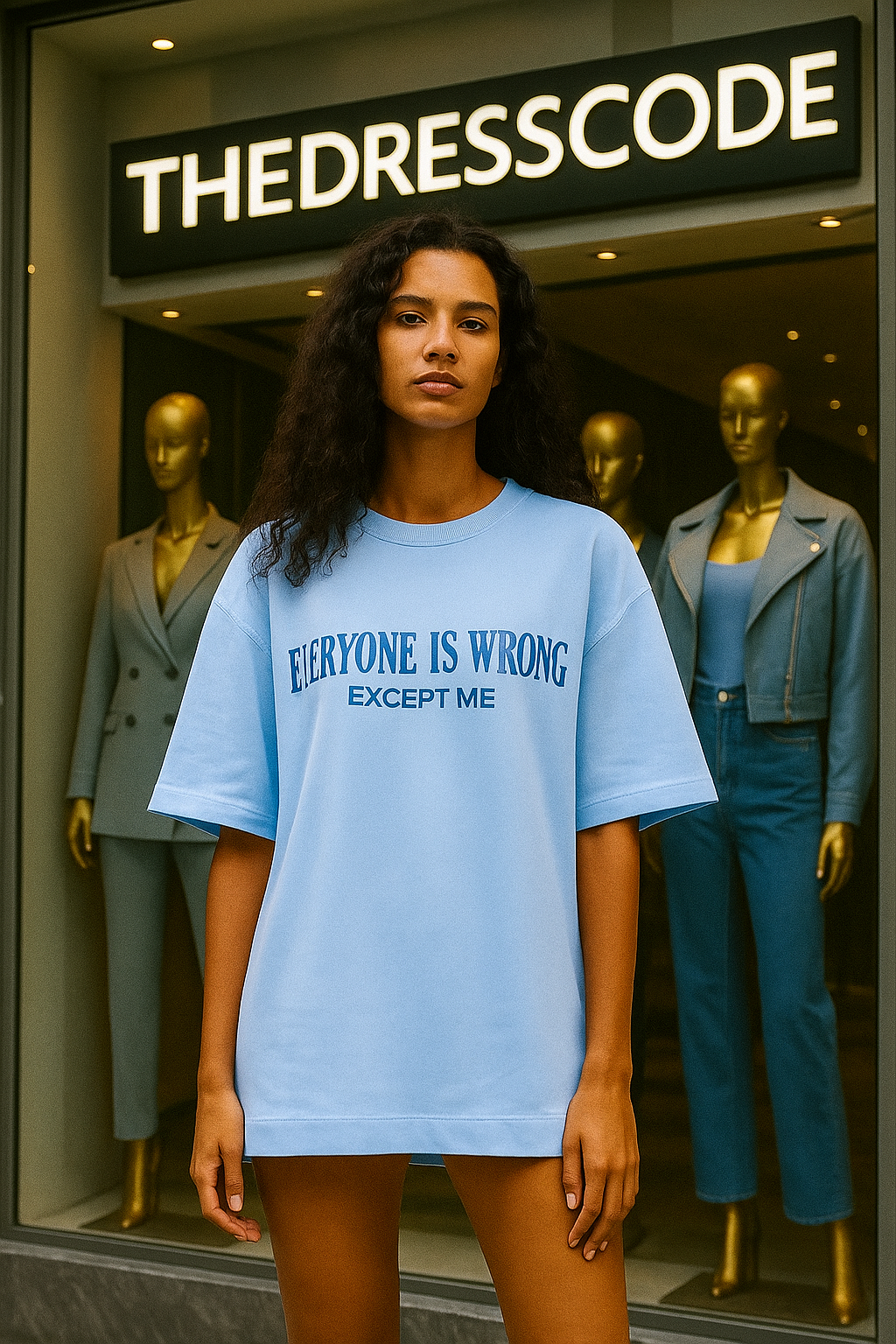 Дамска тениска WRONG SS26-Thedresscode