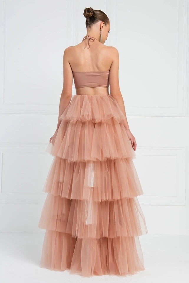 Дамска пола BEIGE REBEL TULLE SS26