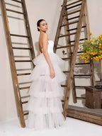 Дамска пола WHITE REBEL TULLE SS26