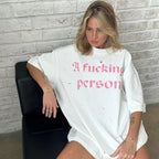 Дамска тениска F*cking Person FW 2026