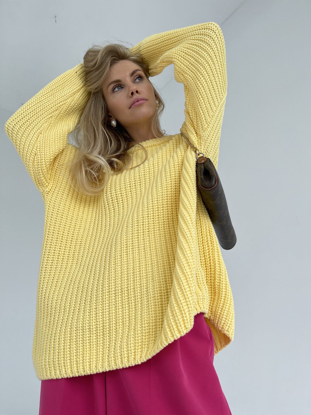 Дамски пуловер Yellow Mood SS24-Clothing-Thedresscode