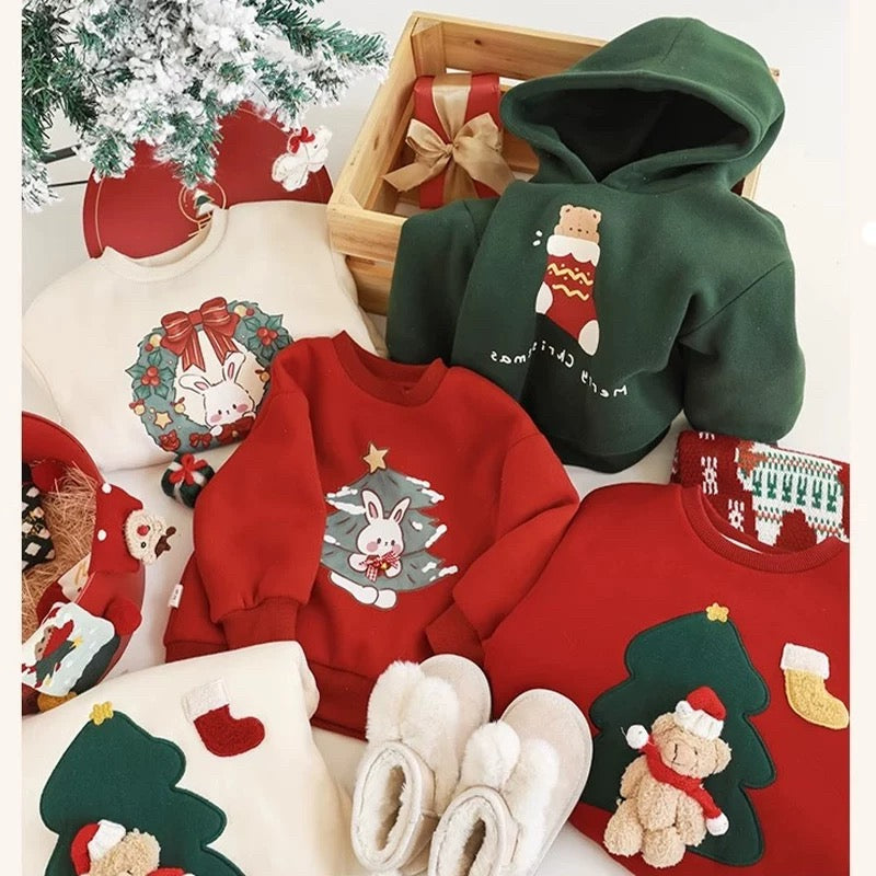 Детски блузон Xmas Bear SS24-Детско сако- Xmas-Thedresscode