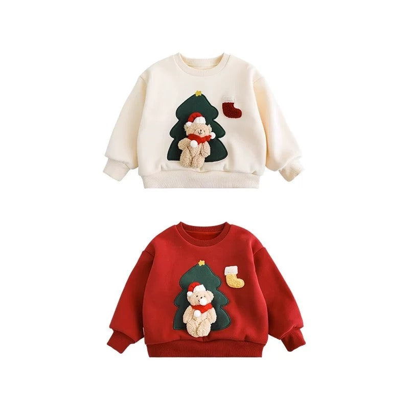 Детски блузон Xmas Bear SS24-Детско сако- Xmas-Thedresscode