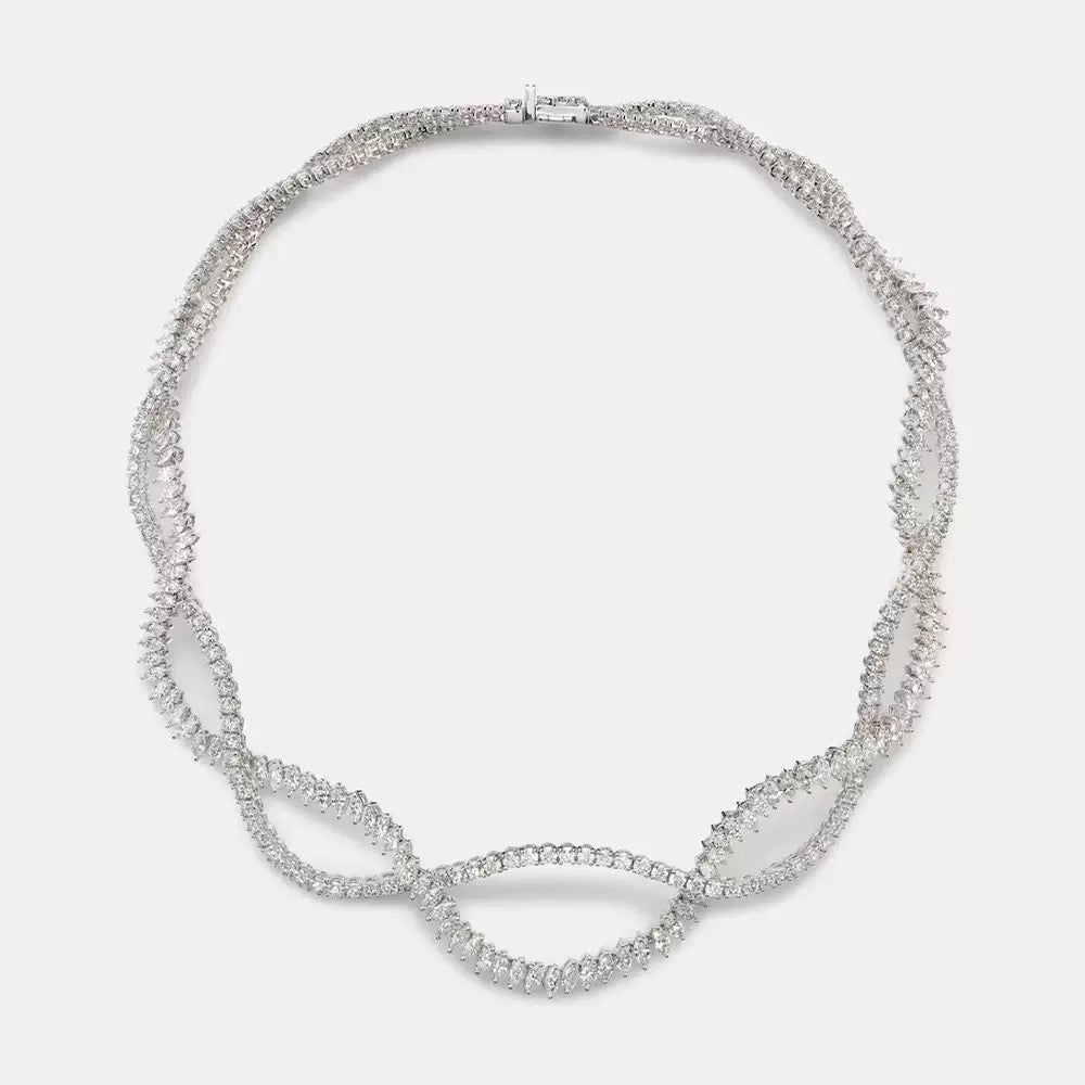 Women's pearl necklace - Goldy