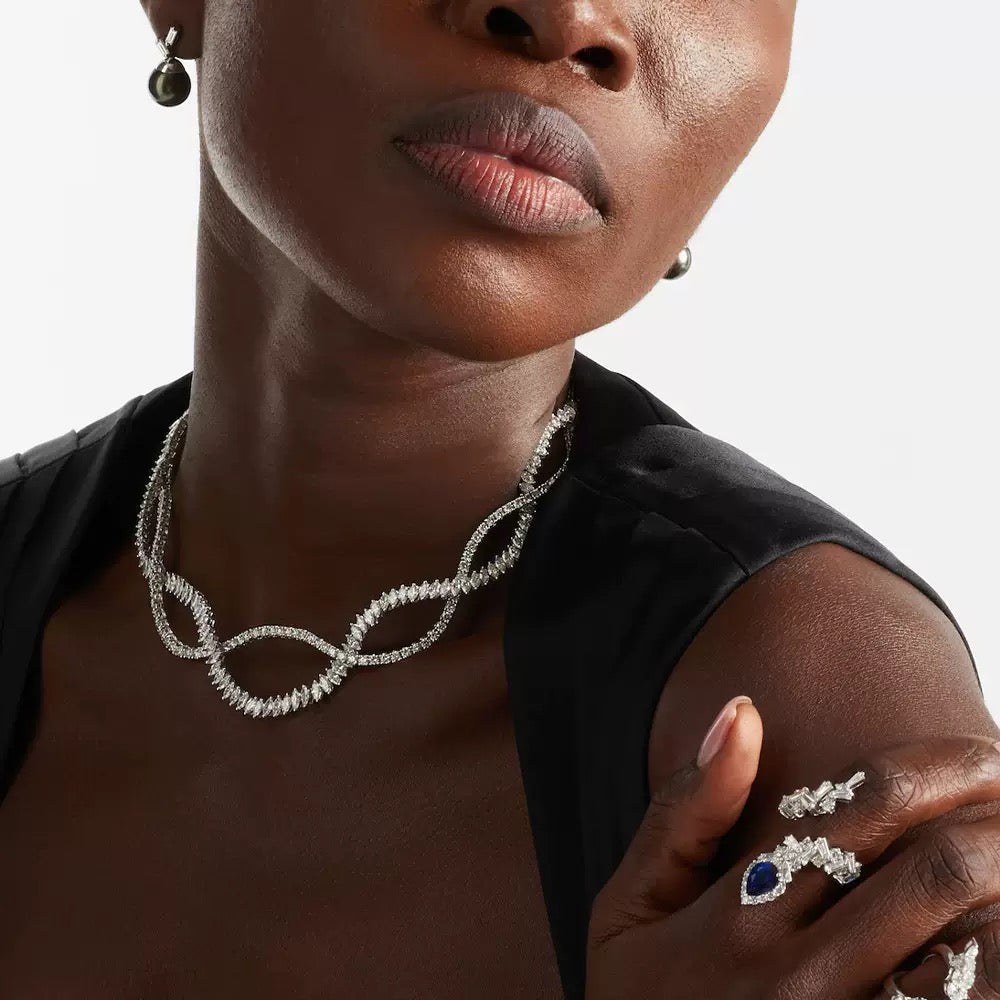 Women's pearl necklace - Goldy