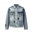 Мъжко дънково яке Cross Over SS26-Thedresscode