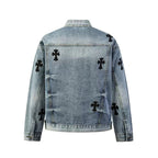 Мъжко дънково яке Cross Over SS26-Thedresscode