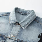 Мъжко дънково яке Cross Over SS26-Thedresscode