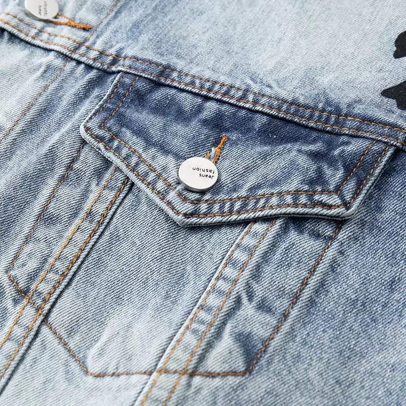 Мъжко дънково яке Cross Over SS26-Thedresscode