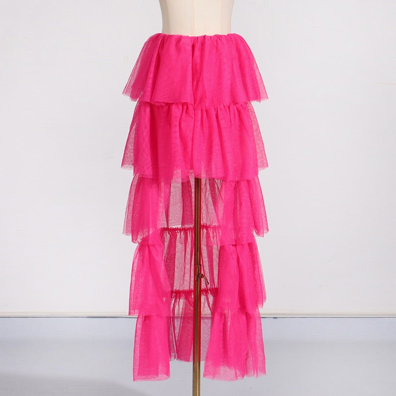 Дамска пола PINK REBEL TULLE SS26