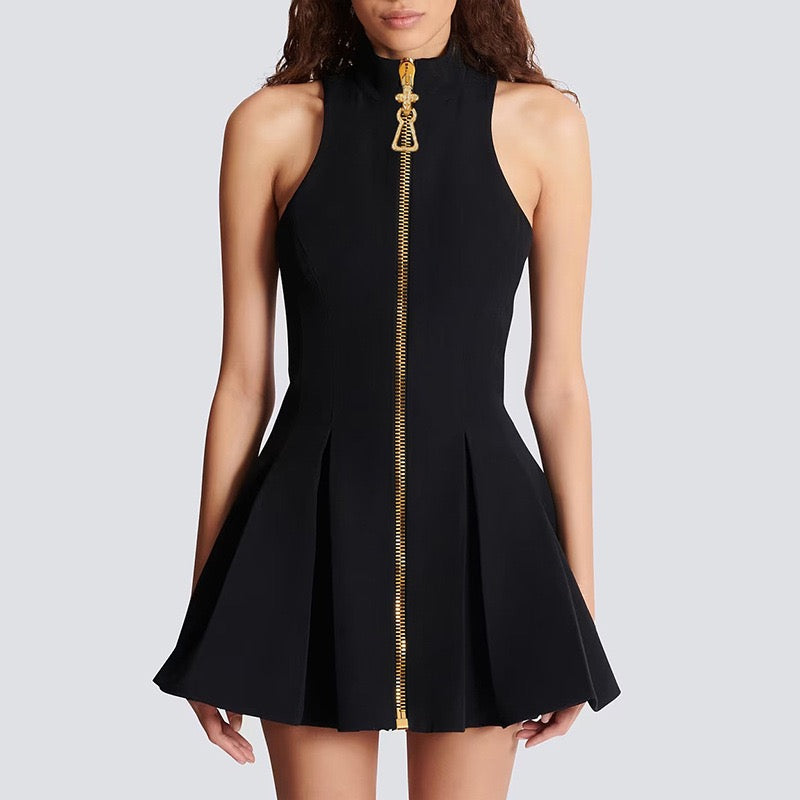 Дамска рокля ZIP NOIR Icon SS26