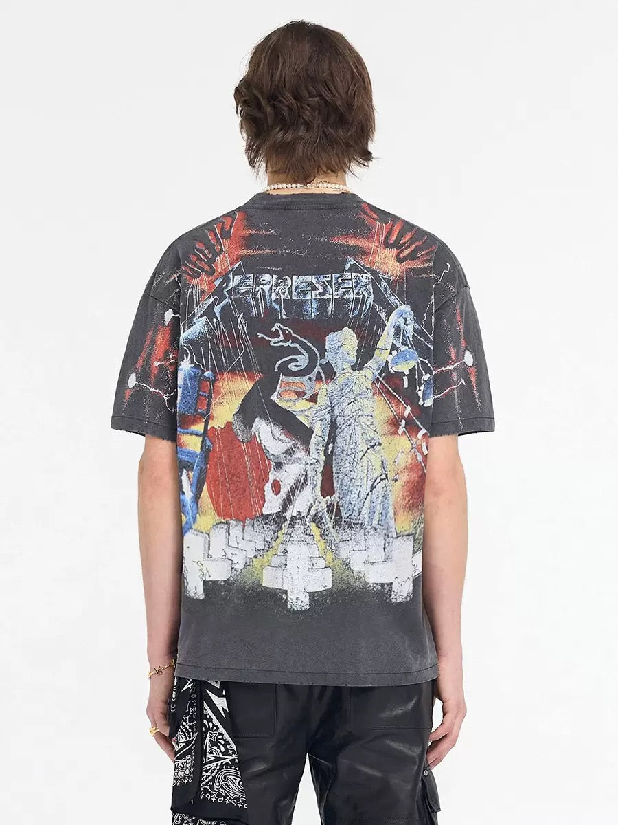Мъжка тениска Metallica Master SS25-Мъжка тениска Supreme 24'-Thedresscode