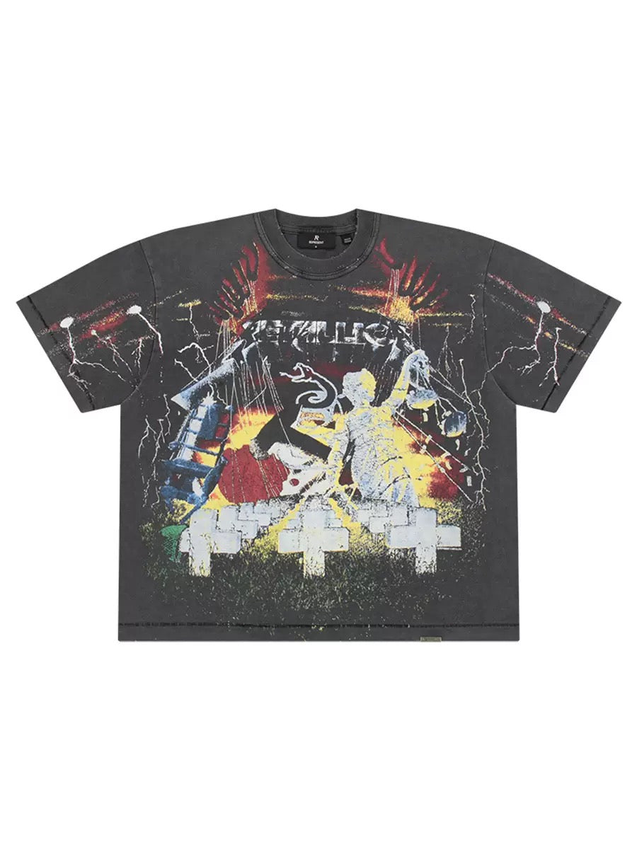Мъжка тениска Metallica Master SS25-Мъжка тениска Supreme 24'-Thedresscode