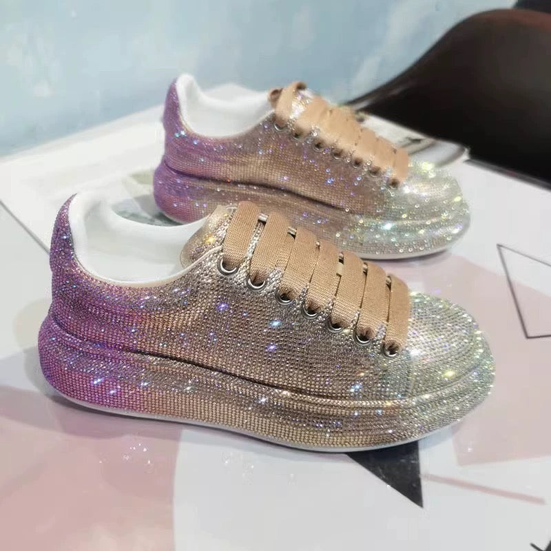Дамски кецове Crystals SS24-Shoes-Thedresscode