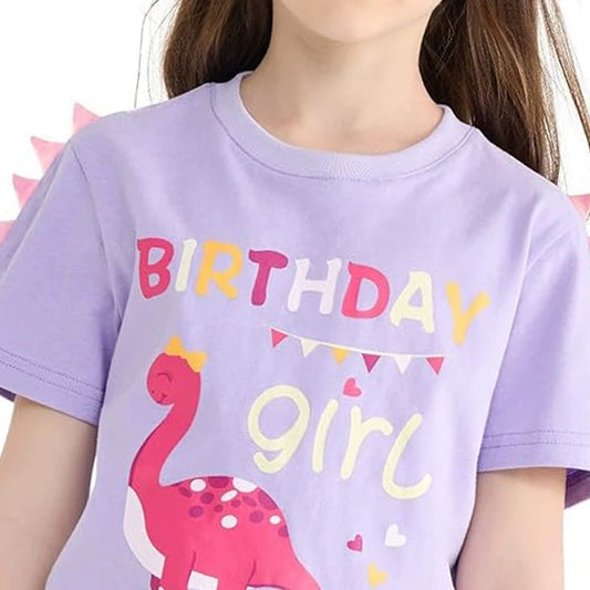 Детска тениска B-day Girl SS24-kids t-shirt-Thedresscode