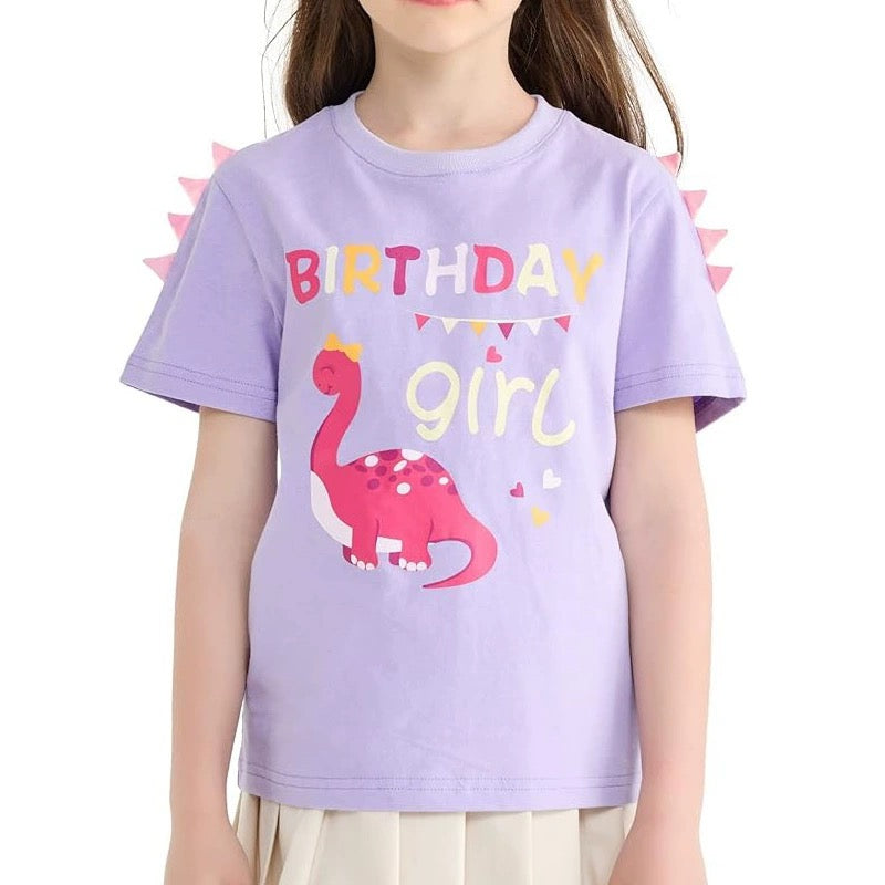 Детска тениска B-day Girl SS24-kids t-shirt-Thedresscode