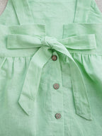 Детска рокля Side buttons ** SALE 24 **-Детска рокля Side buttons SS24-Thedresscode