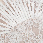 Дамска рокля White Rosel FW 2026-Асиметрична дантелена мини рокля White Rosel 24'-Thedresscode