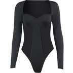Дамско боди Push Up FW 2026-Дамско боди - Puff Arm-Thedresscode