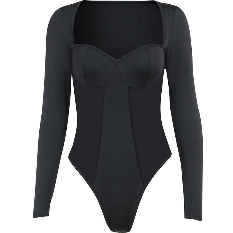 Дамско боди Push Up FW 2026-Дамско боди - Puff Arm-Thedresscode