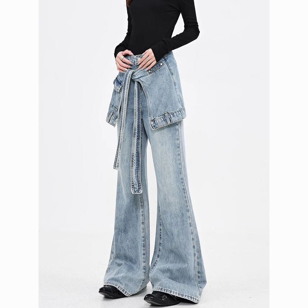 Дамски дънки SKIRT FW 2026-Дамски дънки Buttons SS24'-Thedresscode