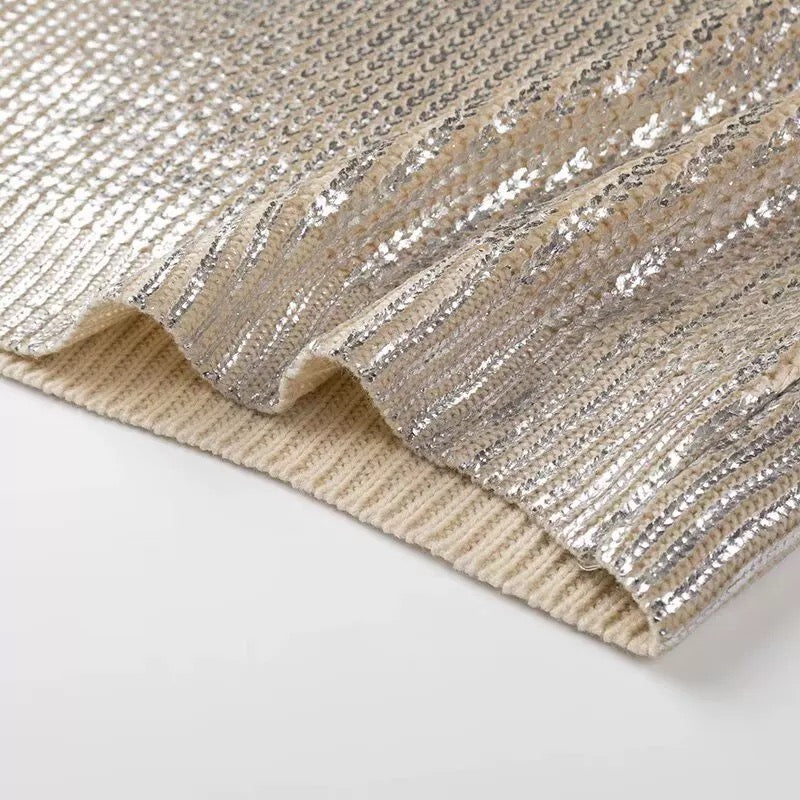Дамска блуза / пуловер Silver Metal **SALE 25**-риза-Thedresscode