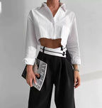 Дамски панталон Side AW 2026-Thedresscode