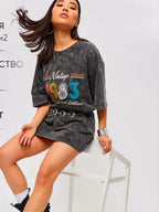 Дамска тениска Vintage FW 2026-Дамска тениска Harley Davidson 24'-Thedresscode