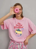 Дамска тениска French Breakfast FW 2026-Дамска тениска Nervi 24'-Thedresscode