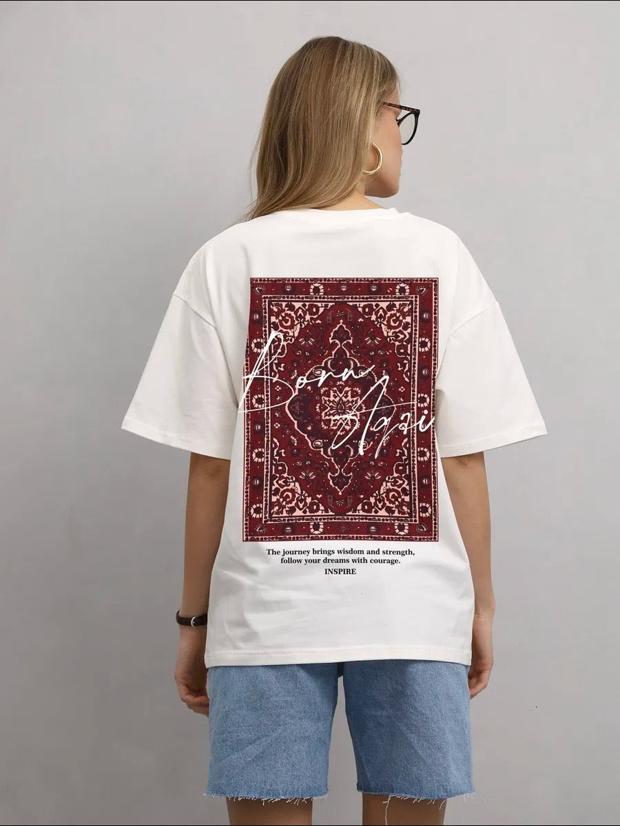 Дамска тениска Born FW 2026-Apparel & Accessories-Thedresscode