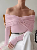 Дамска блуза Blush Elegance SS 2026-Thedresscode