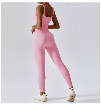 Дамски спортен гащеризон Pink Rips 24'-Дамски спортен гащеризон Pink Rips 24'-Thedresscode